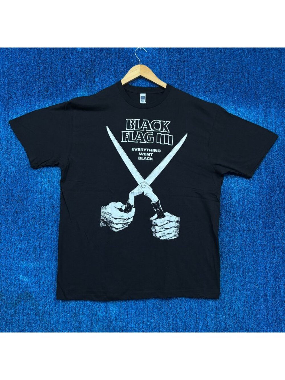 Black Flag Everything Went Black Rock T-Shirt Size Extra Large